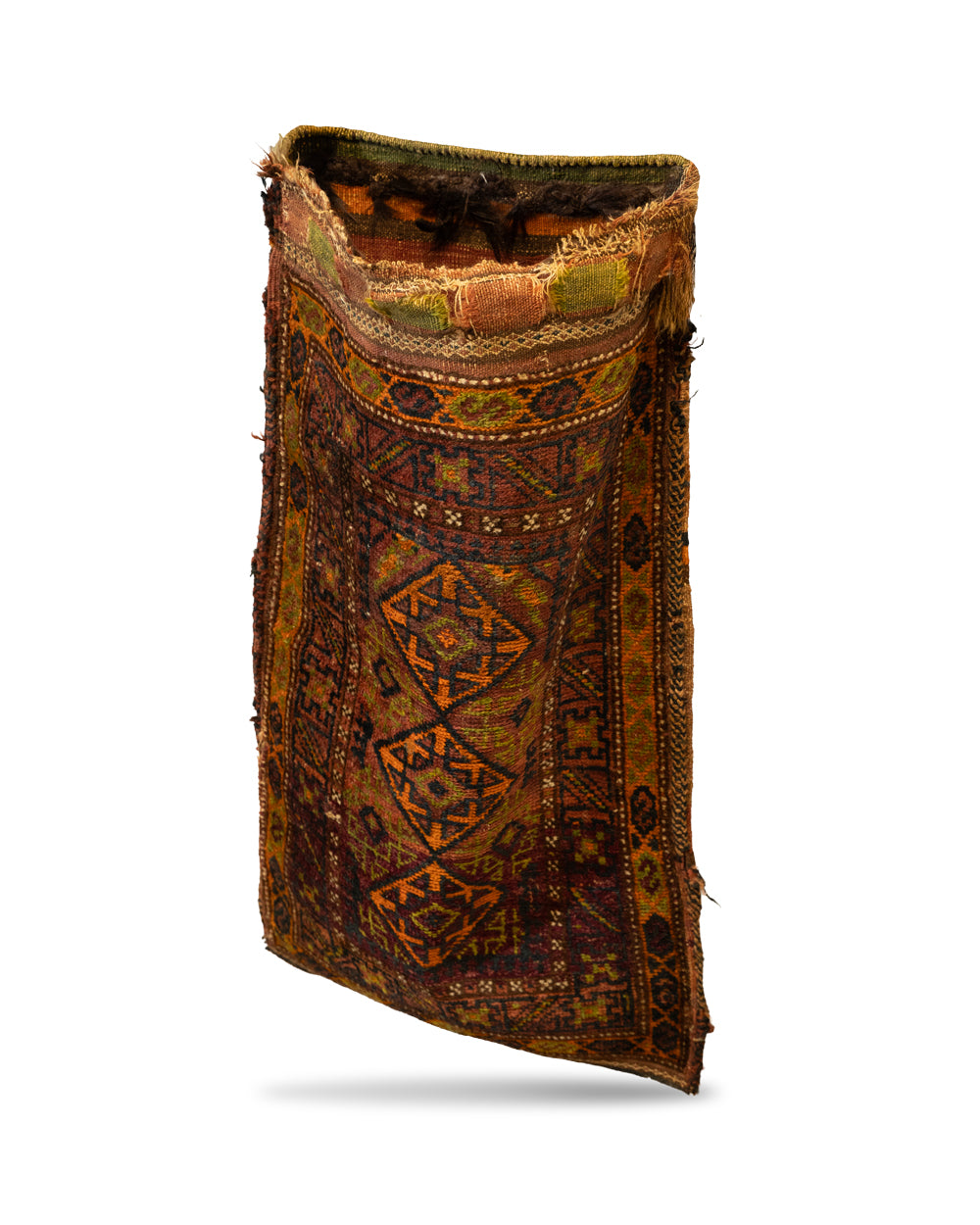 Antique Tribal Handwoven Storage Bag