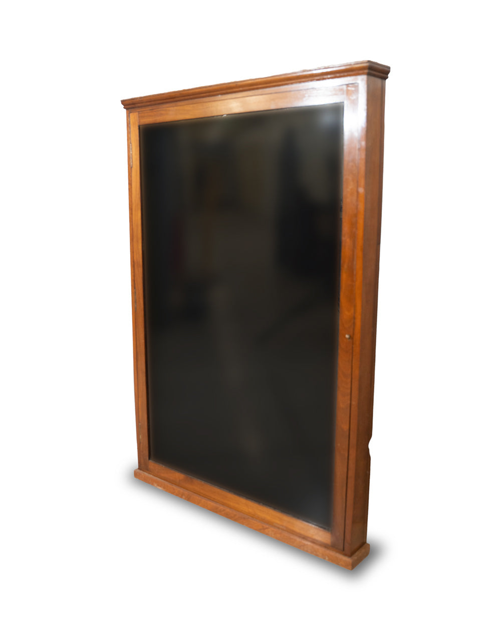 Antique Wall-Mounted Display Cabinet