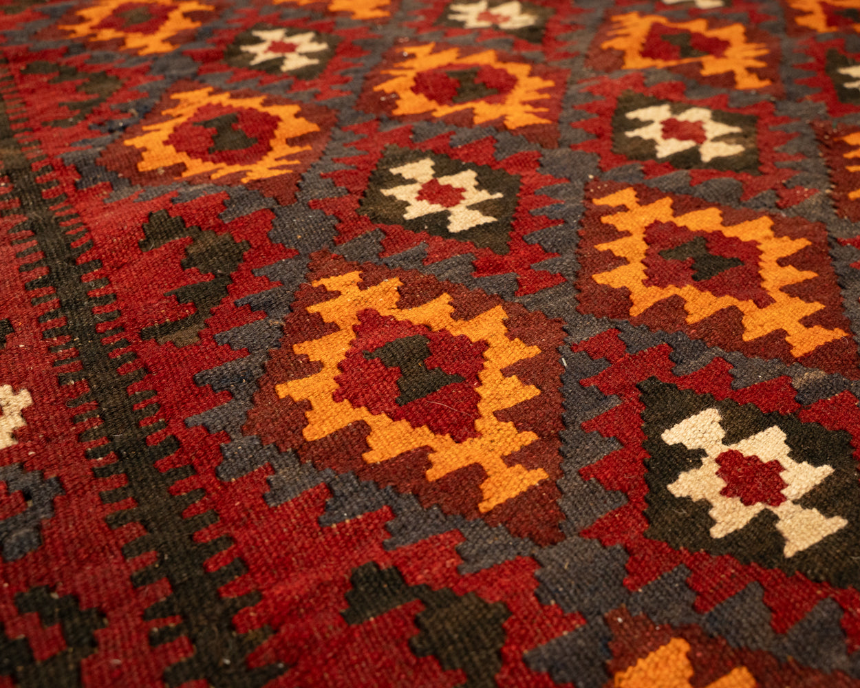 Extra Large Handwoven Afghan Kilim Rug