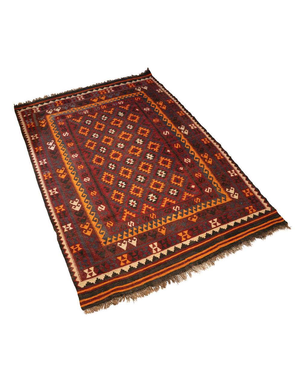 Extra Large Handwoven Afghan Kilim Rug